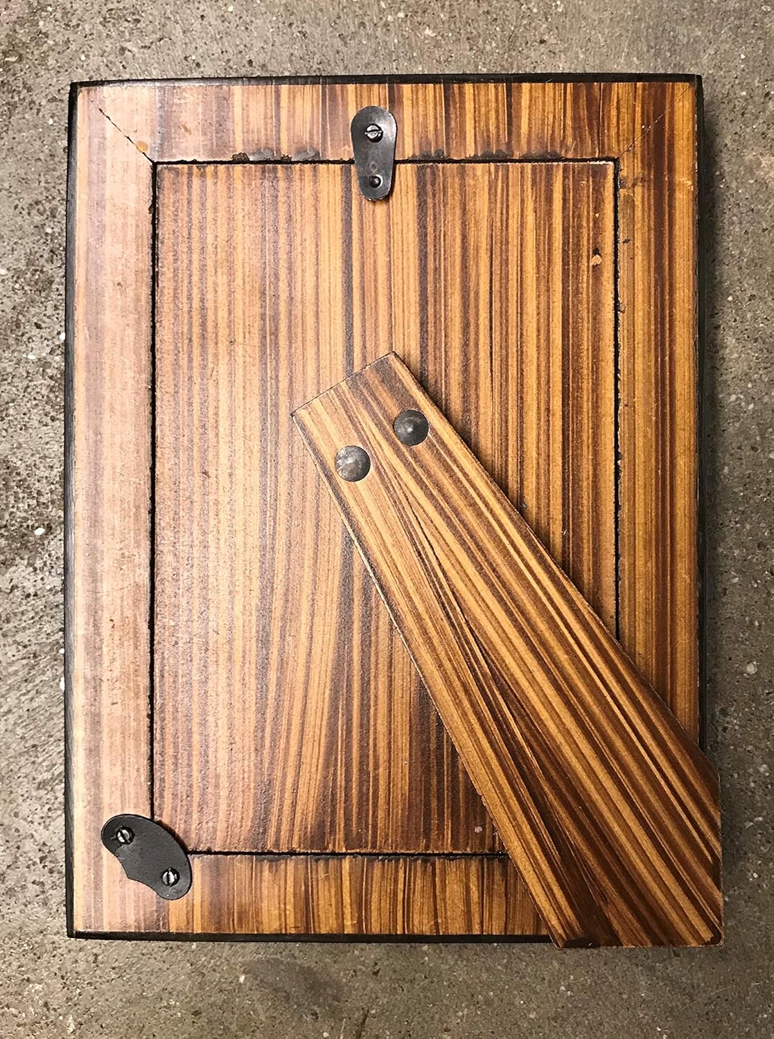 Two's Company Set of 2 Nautical Stripe Photo Frames 4" X 6" and 5" X 7"