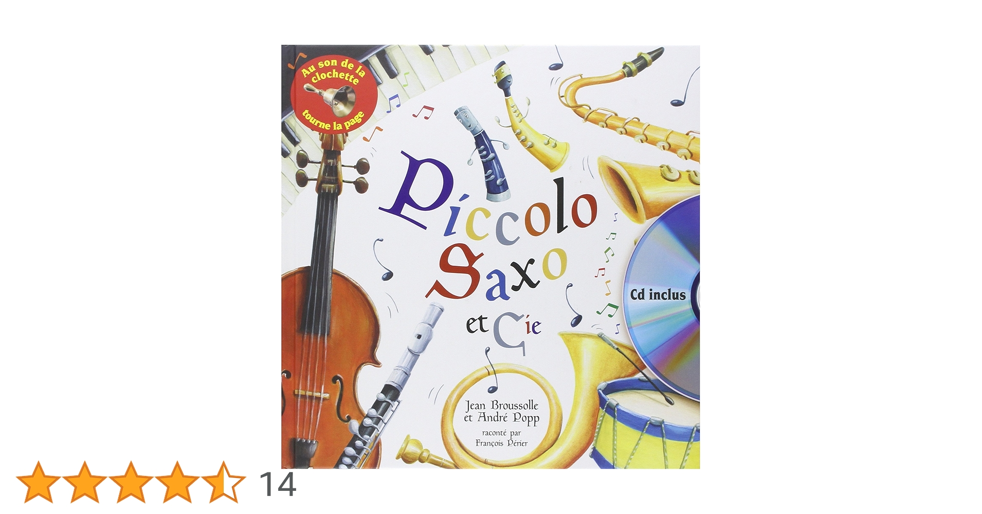 Amazon.fr - Piccolo Saxo et cie (1CD audio) - Broussolle