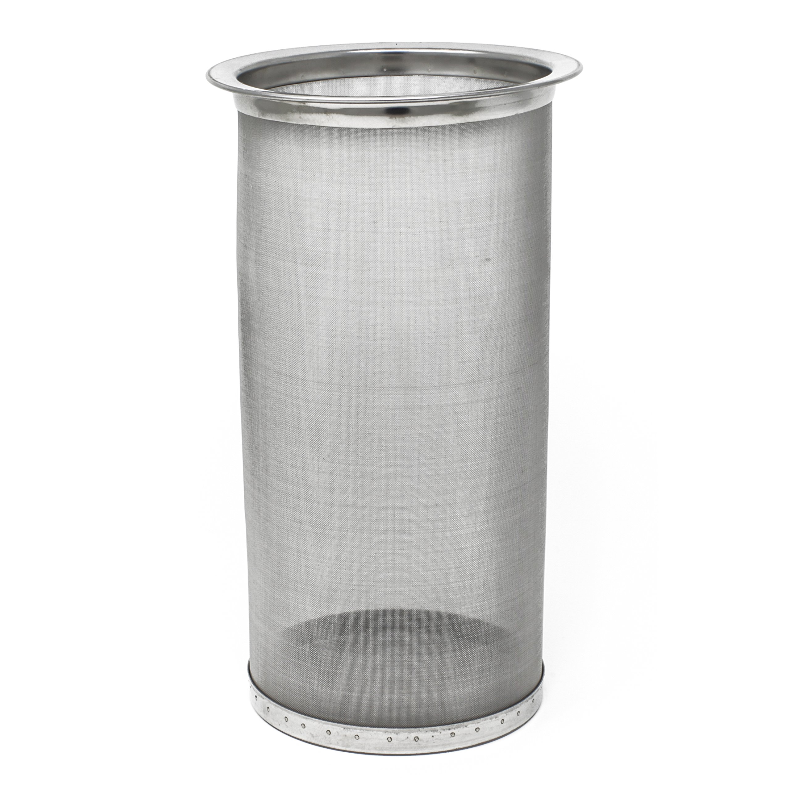 Filtro Café Frio Reutilizável - Tubo Aço Inox Para Frasco 1-2 Litros