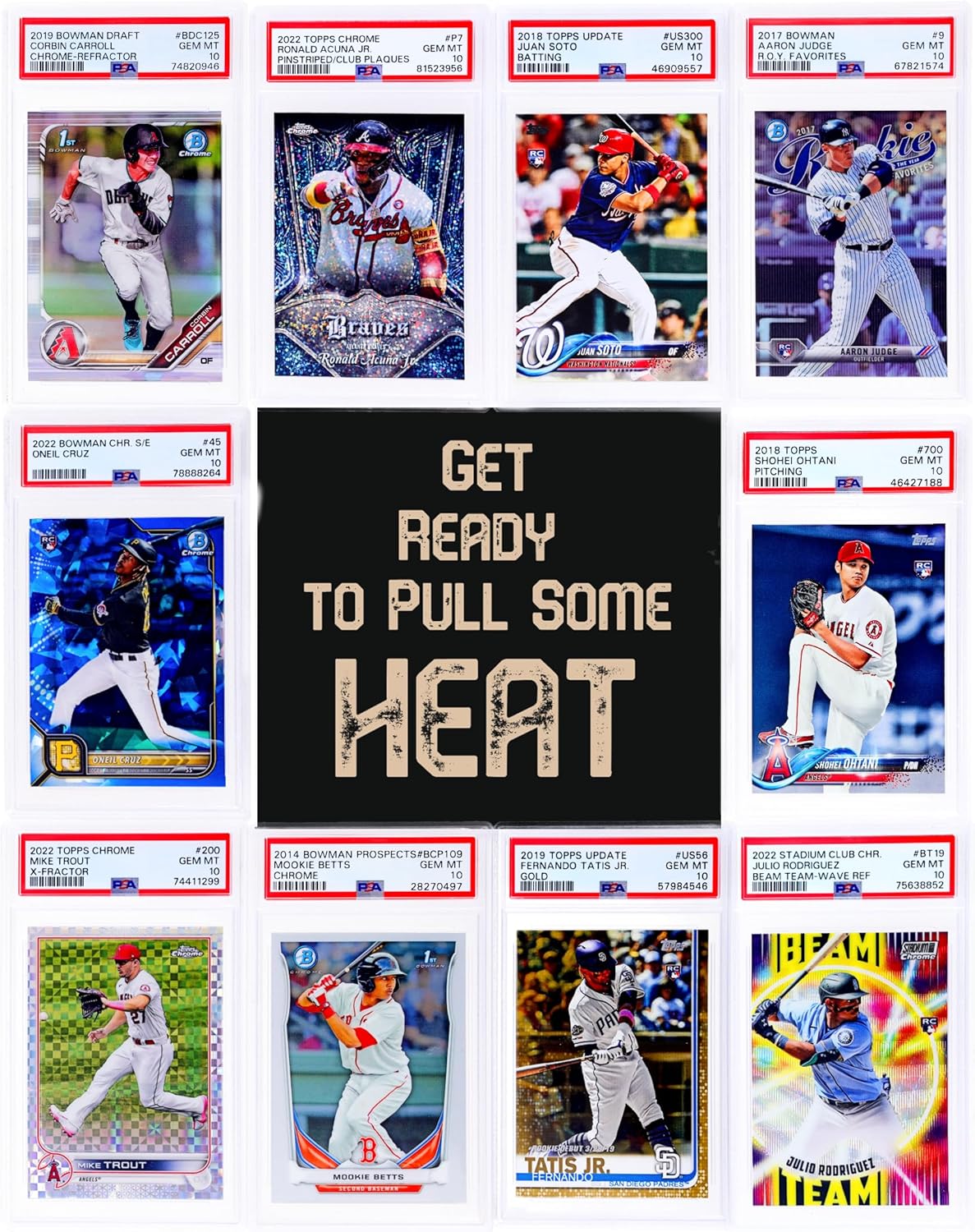 Baseball Collector's Mystery Gift Box: Funko Pop! & PSA Graded Card│ONE PSA Graded Baseball Card & ONE Authentic MLB Funko Pop │Ideal Gift for Collectors & Baseball Fans, SOH-FUN-2