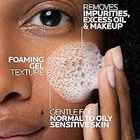 Vista 4 de La Roche-Posay Toleriane Limpiador Facial Espumoso Purificante, Limpiador Facial Sin Aceite para Mujeres y Hombres con Niacinamida + Ceramidas