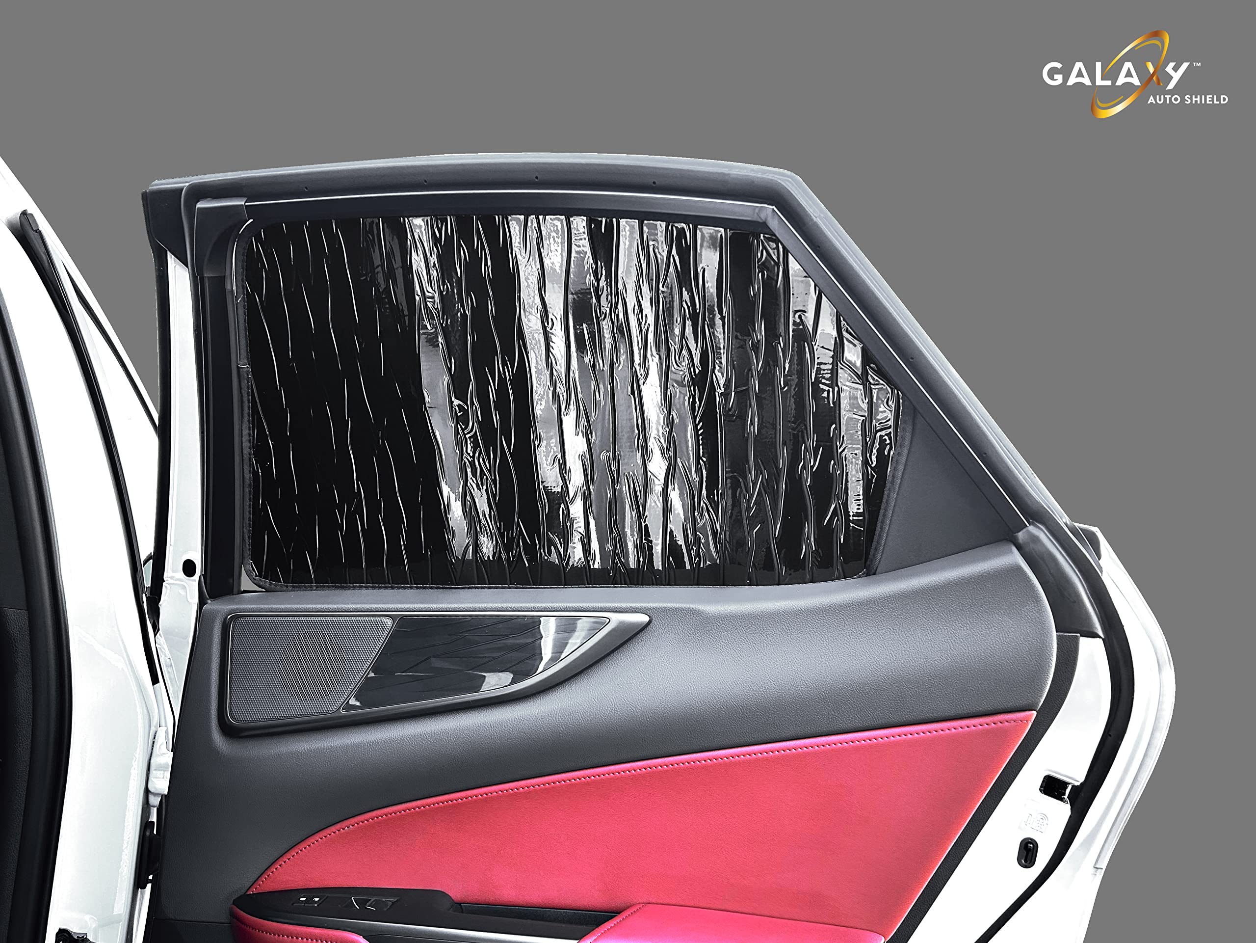 Custom Fit Rear Side 2nd Row Windows (2pcs) Sun Shade for 2022 2023 2024 2025 Lexus NX, Plug-in Hybrid, Hybrid, EV, SUV, Insulated Privacy Accessories Blockout UV Reflector Protection