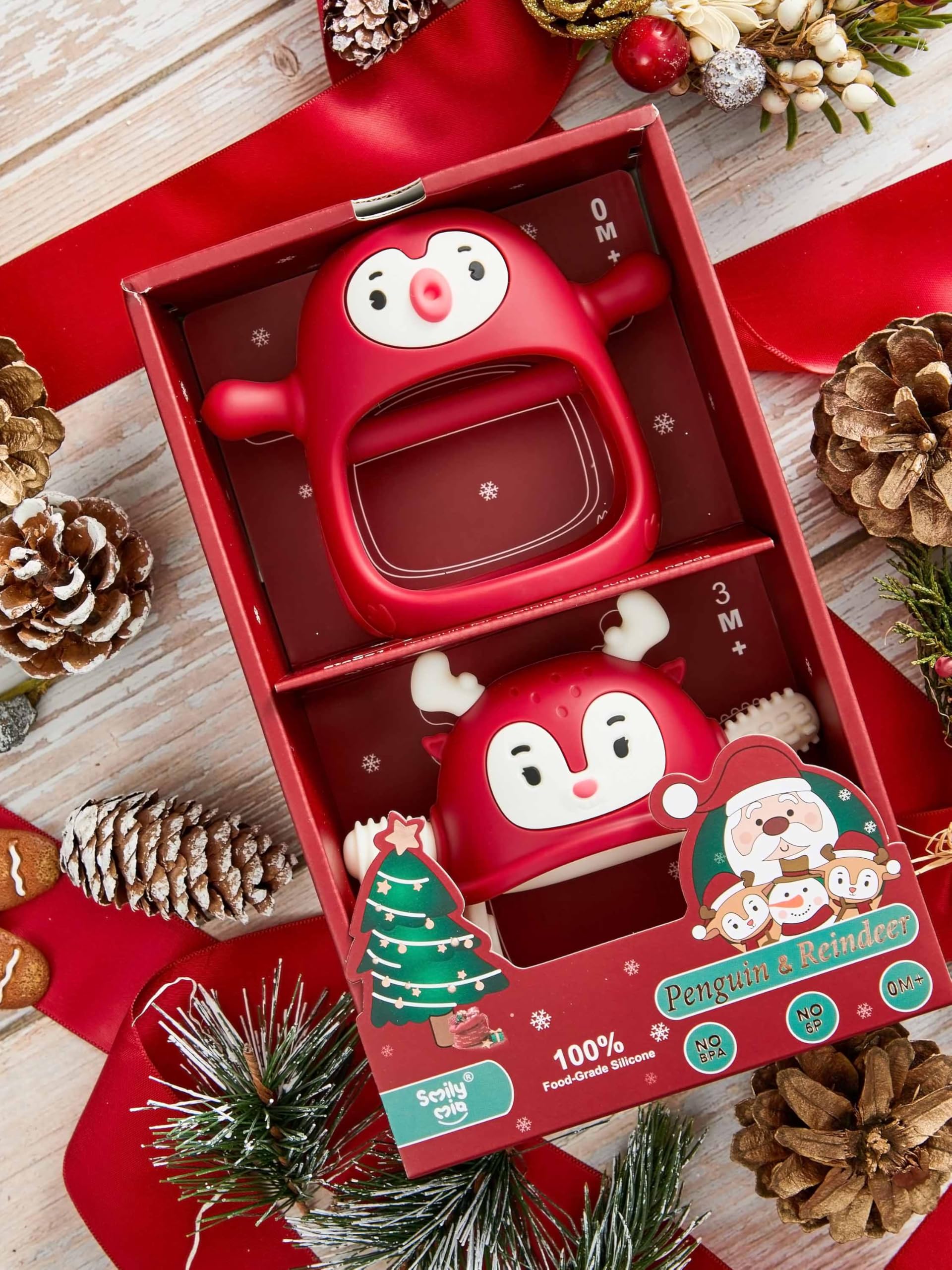 Baby Christmas Stocking Stuffers-Smily Mia Penguin