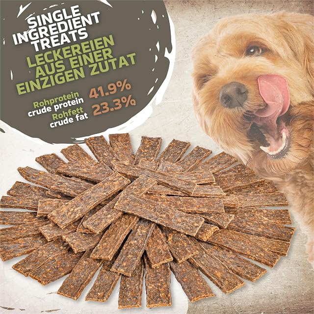 Foto 3 de 7 de Bandas de entrenamiento para perros, 1 kg, aprox. 52 unidades, baja en grasa