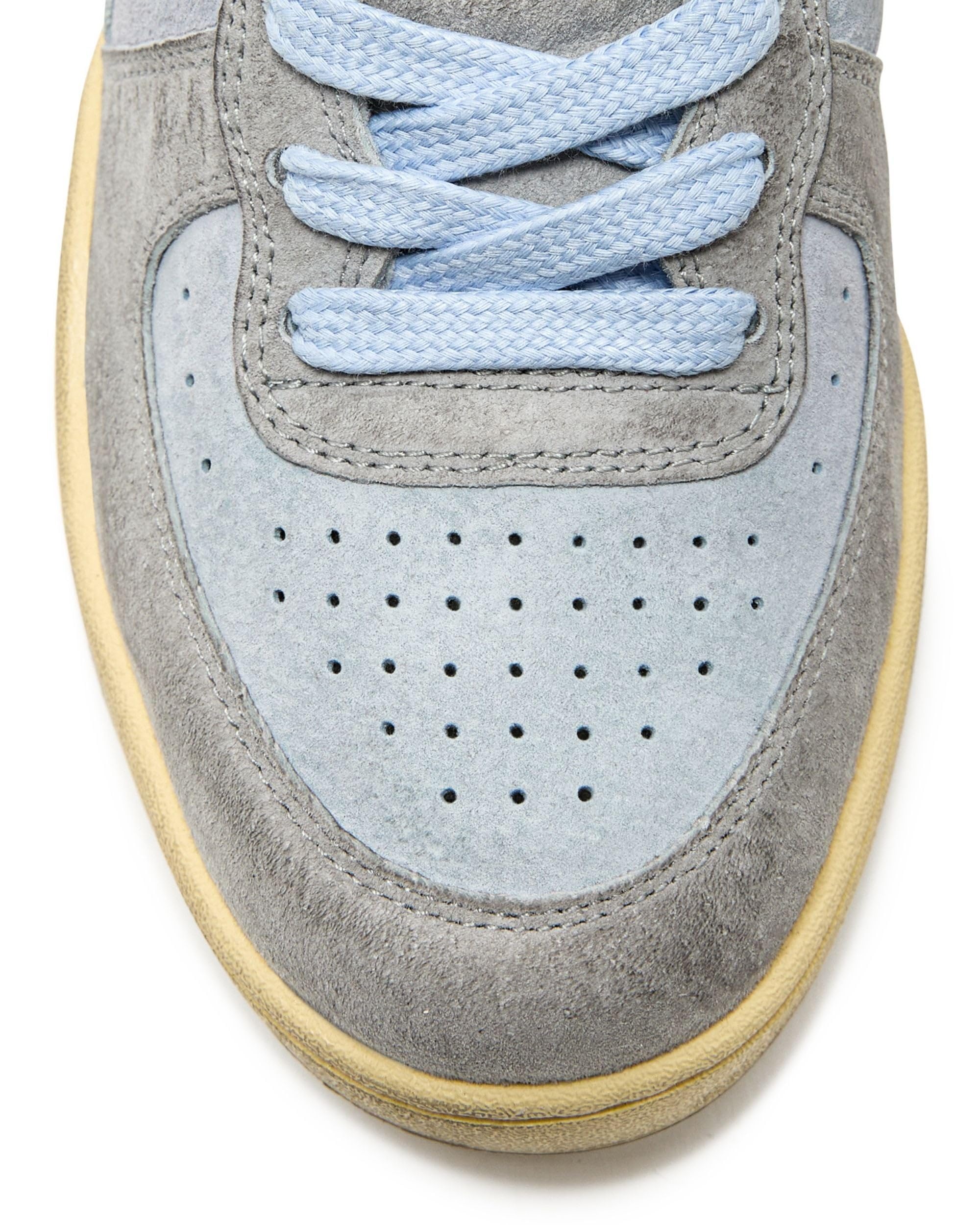 Diadora Heritage Zapatillas Mi Basket Suede Low 180912 Zapatillas Unisex Piel Azul