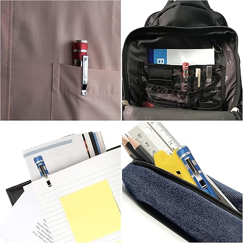 Miniatura 5 de SWATOM Juego de destornilladores pequeños 8 en 1, herramientas de reparación magnéticas, accesorios compactos EDC, lentes de computadora, mejoras