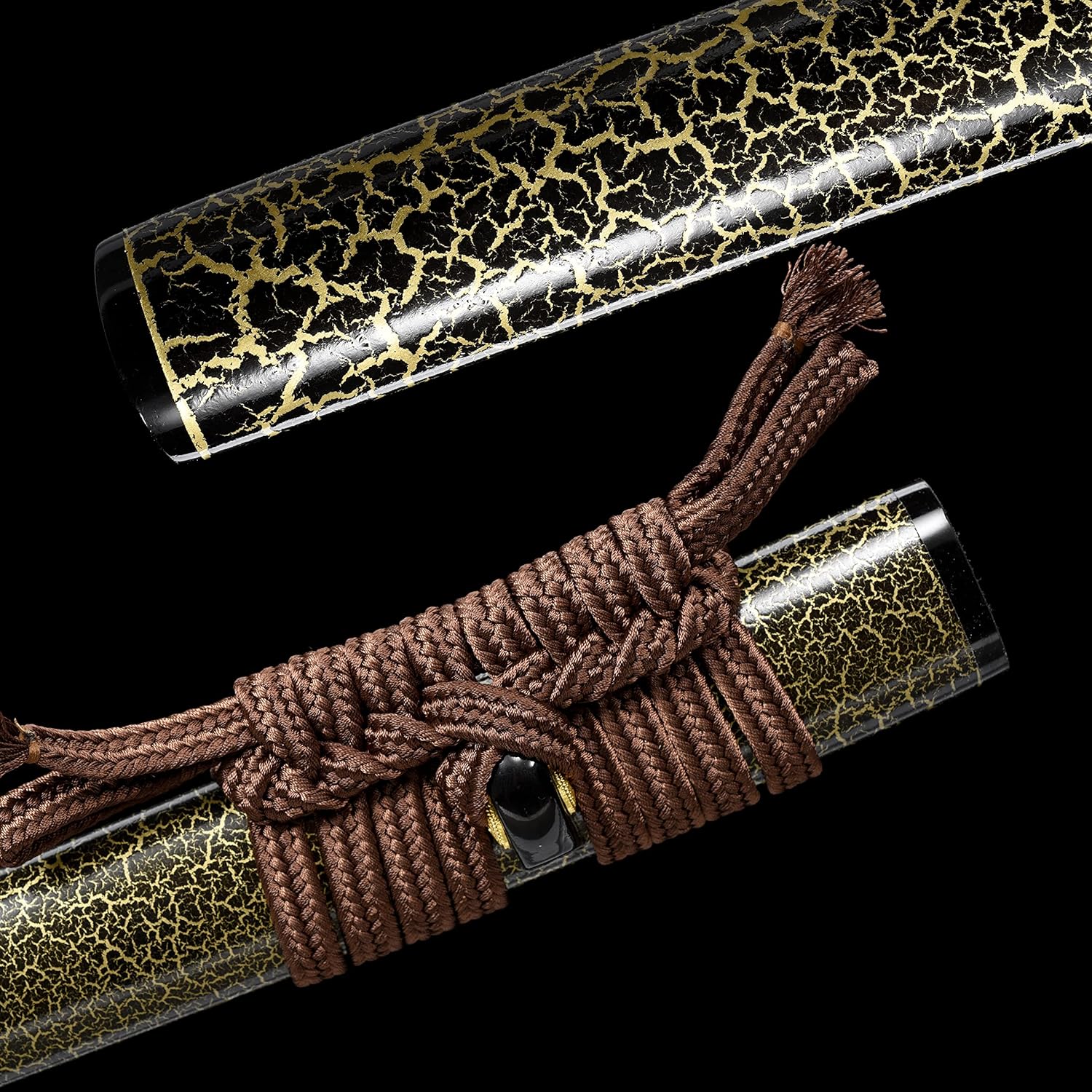 Katana Sword Clay Tempered T10 Steel Real Hamon Full Tang Handmade Samurai Sword Razor Sharp