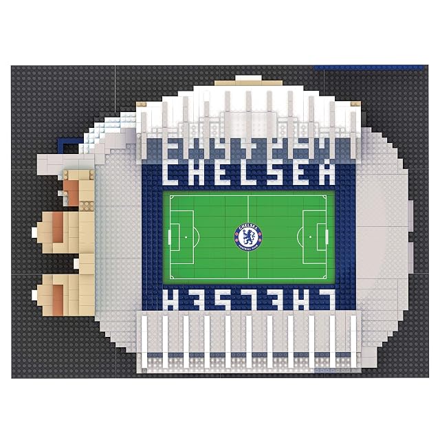 Foto 3 de 3 de FOCO con Licencia Oficial Chelsea FC Stamford Bridge Modelo de Estadio BRXLZ para Construir con Bloques 3D