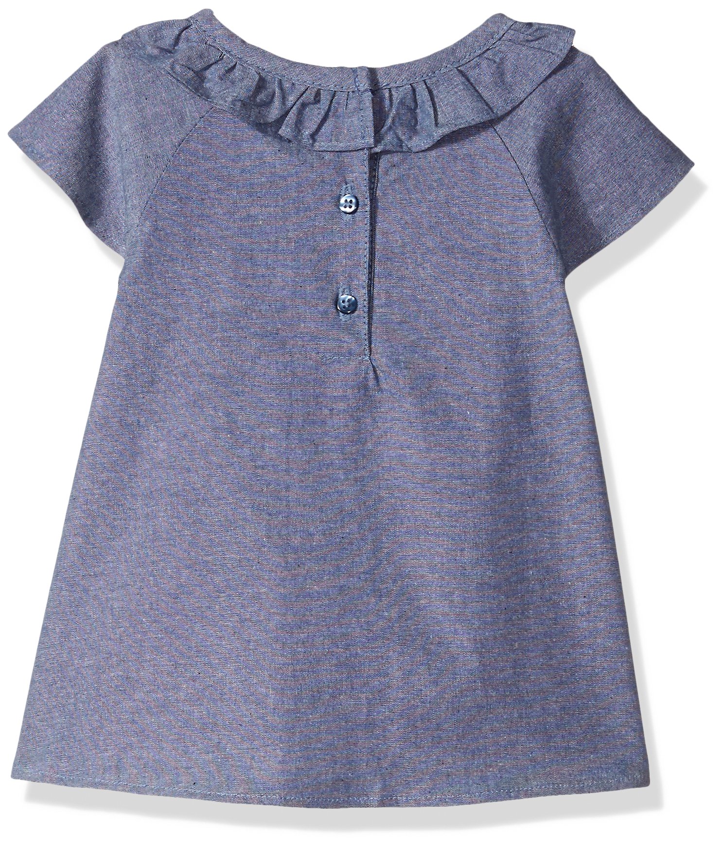 Disney Baby Girls Minnie Woven to Knit Legging Set, Light Chambray, 0-3 Months