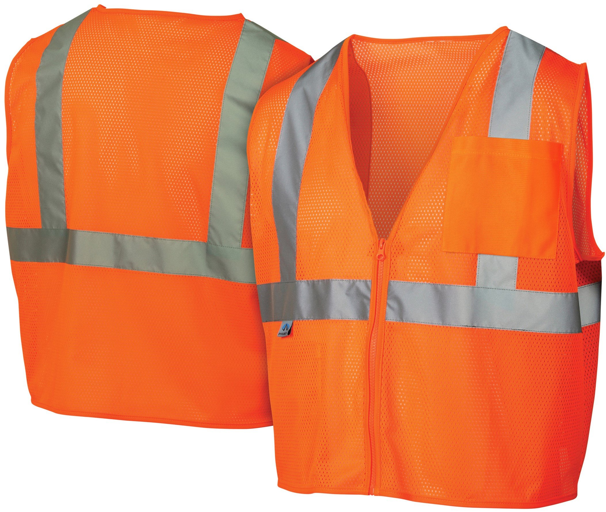 Pyramex Lumen X Class 2 - Chaleco de seguridad con cremallera, RVZ2120SEXL