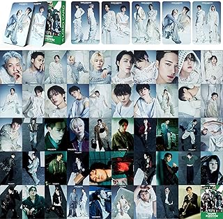 Comprar SEVENTEEN Photocards, 55 unidades de tarjetas seventeen Lomo Card, Happy Burstday, tarjetas fotográficas Seventeen, imprescindibles para los fans del K-pop (verde)