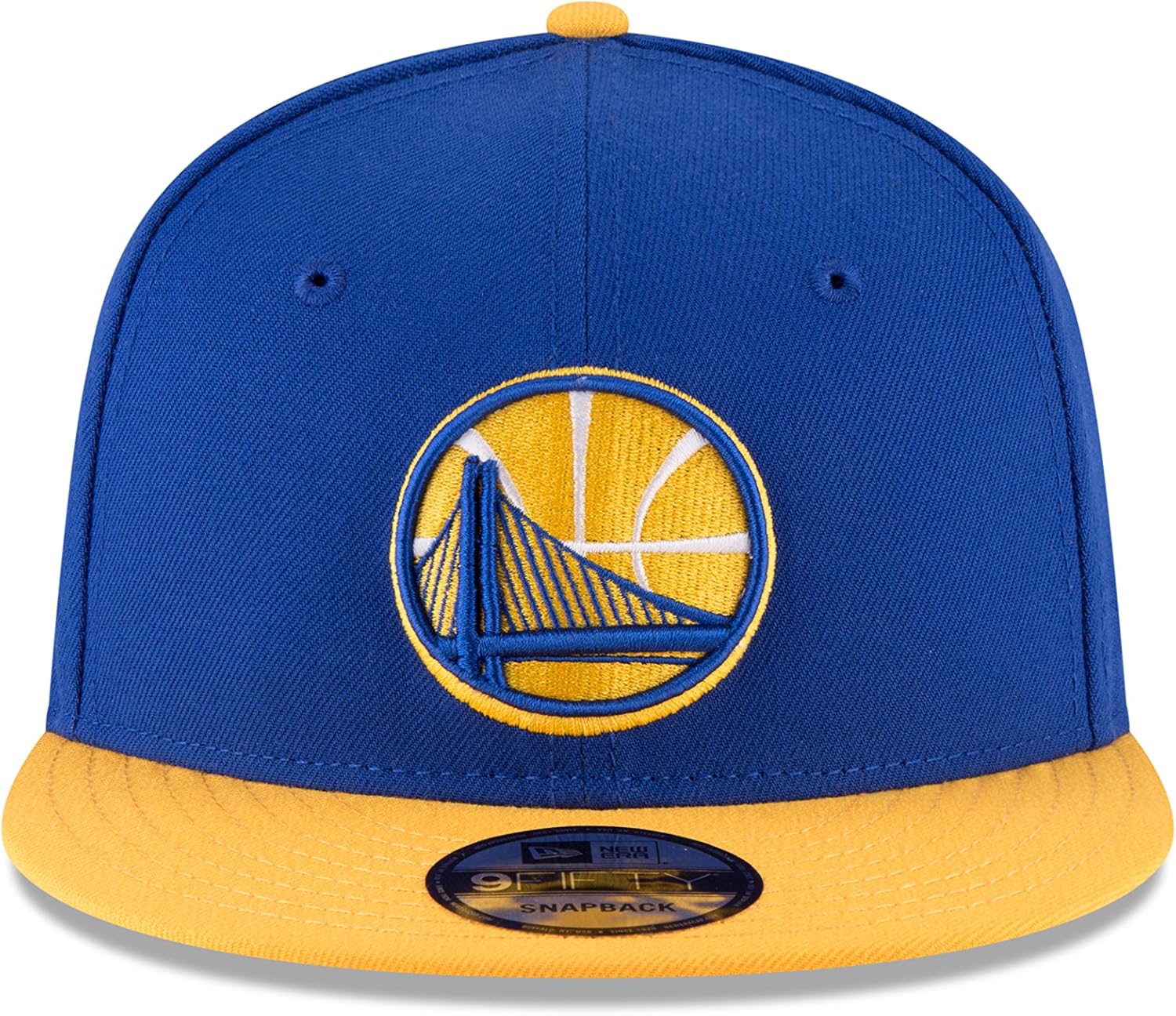 New Era NBA 9Fifty 2Tone Heather Snapback Cap Golden State Warriors One Size Royal