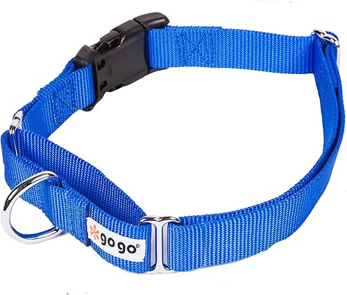 Vista 68 de GoGo Pet Products GoGo - Collar de perro Martingala de 3/8 pulgadas, talla XS, color naranja