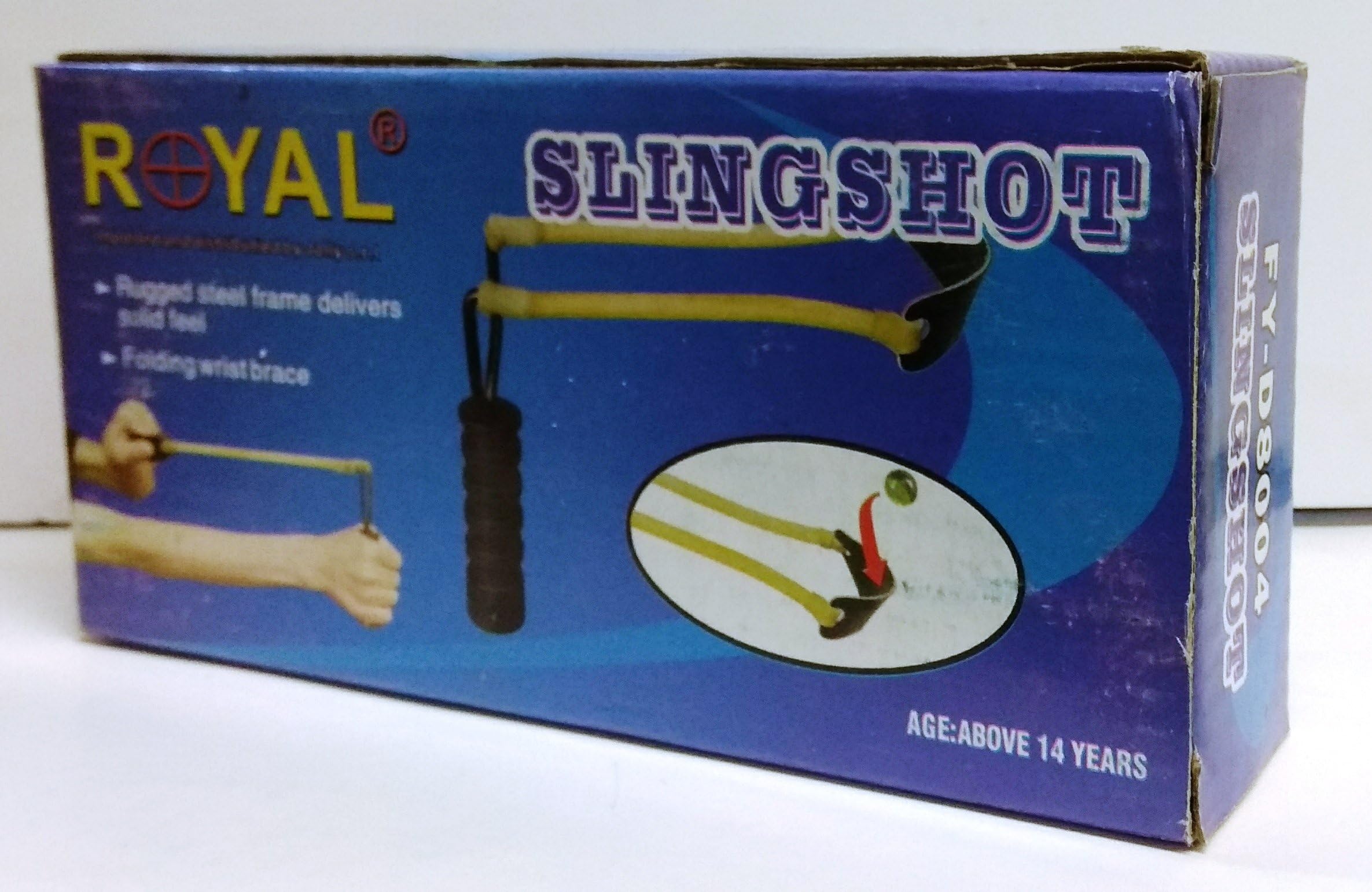 Anglo Arms Handheld Slingshot Unisex High Velocity,Black, One Size