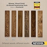 Vista 2 de Minwax 70002444 Acabado de madera, Provincial, 1 cuarto de galón