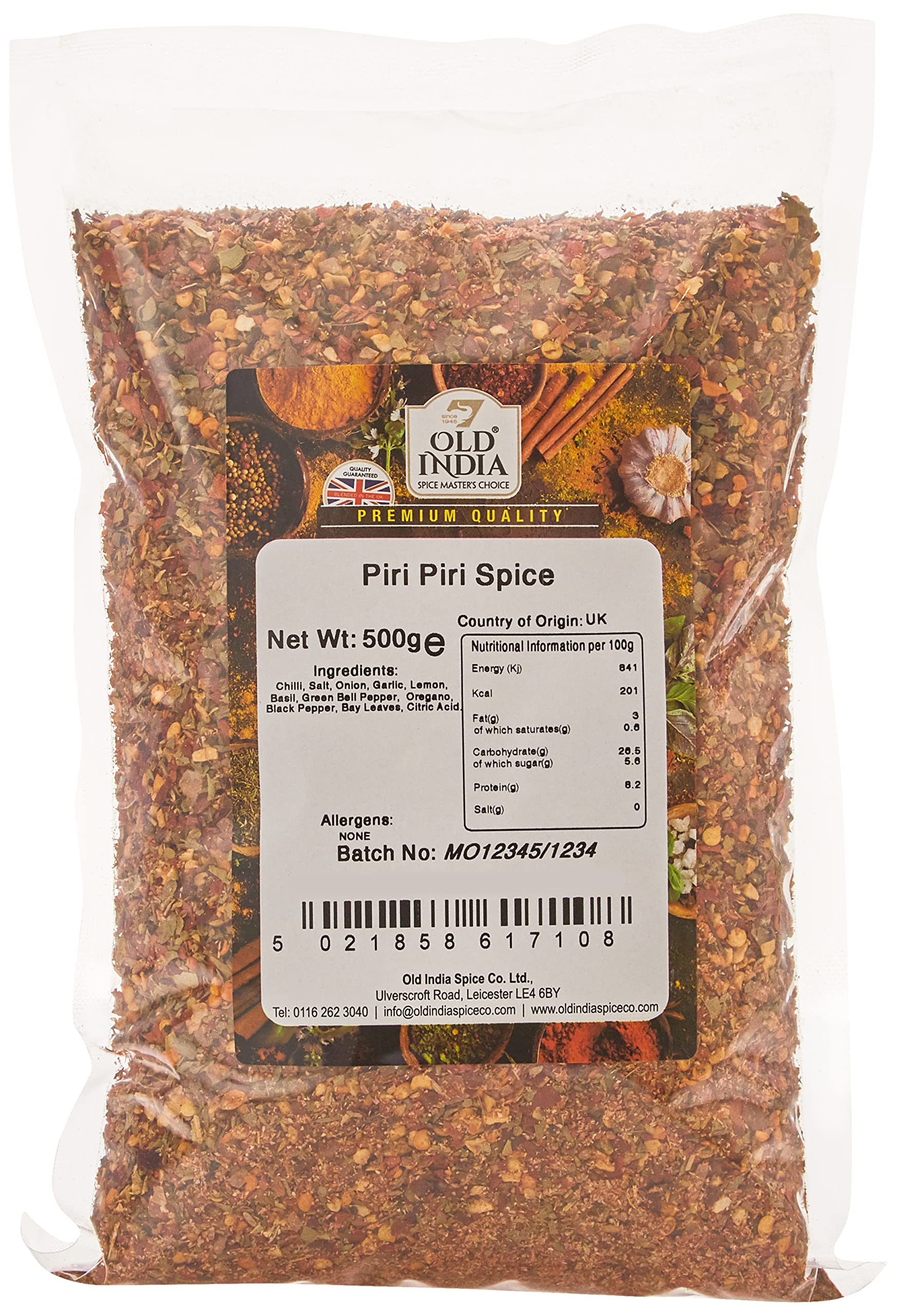 Old India Piri Piri Spice 500g