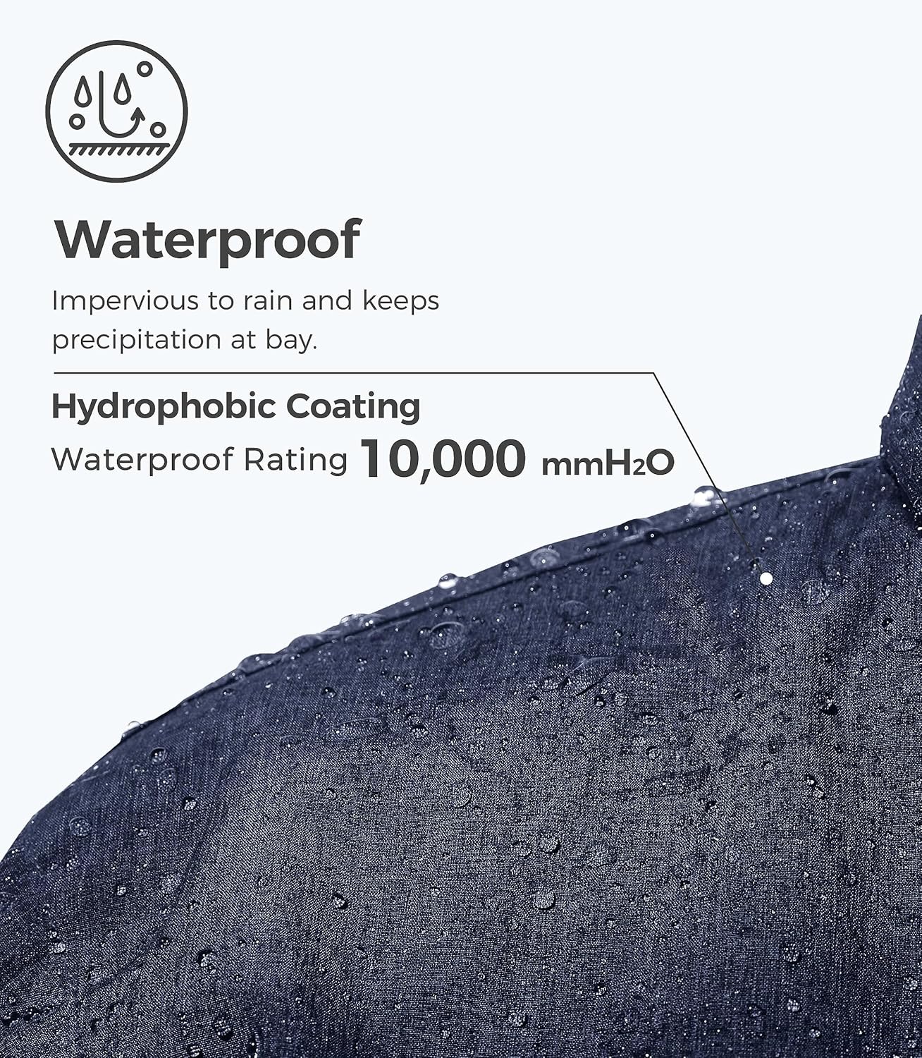 wantdo Women's Mountain Waterproof Ski Jacket Windproof Rain Jacket Winter Warm Hooded Coat - Image 4