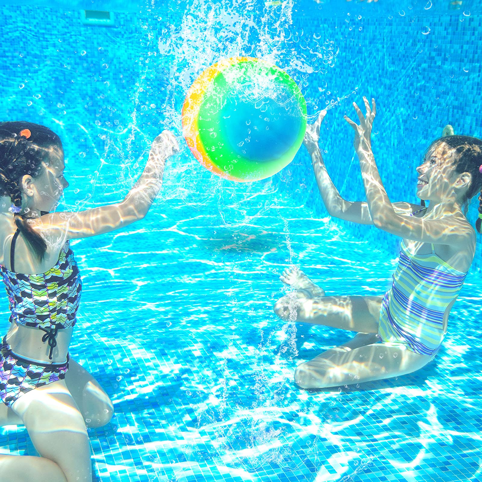 Skylety2 Pcs Swimming Pool Diving Balls Inch Underwater Pool