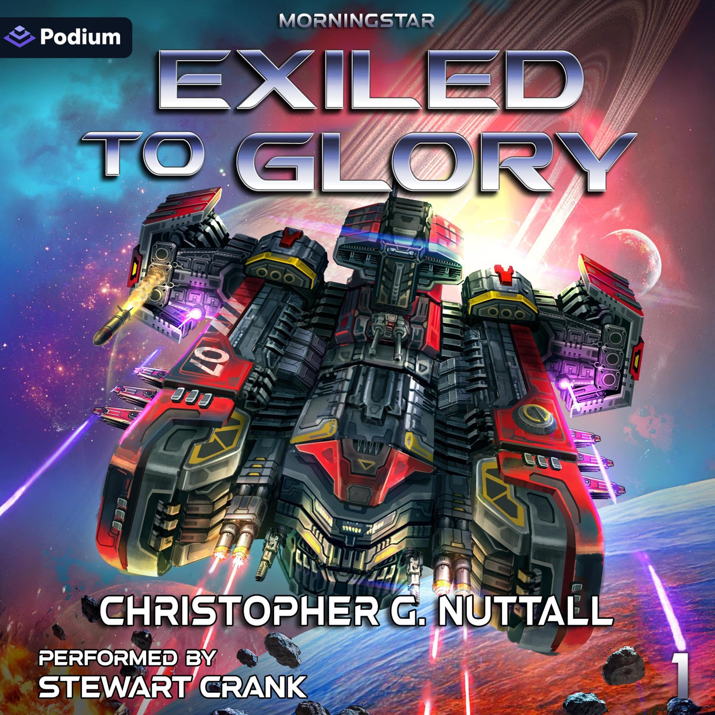 Cover art for Exiled to Glory