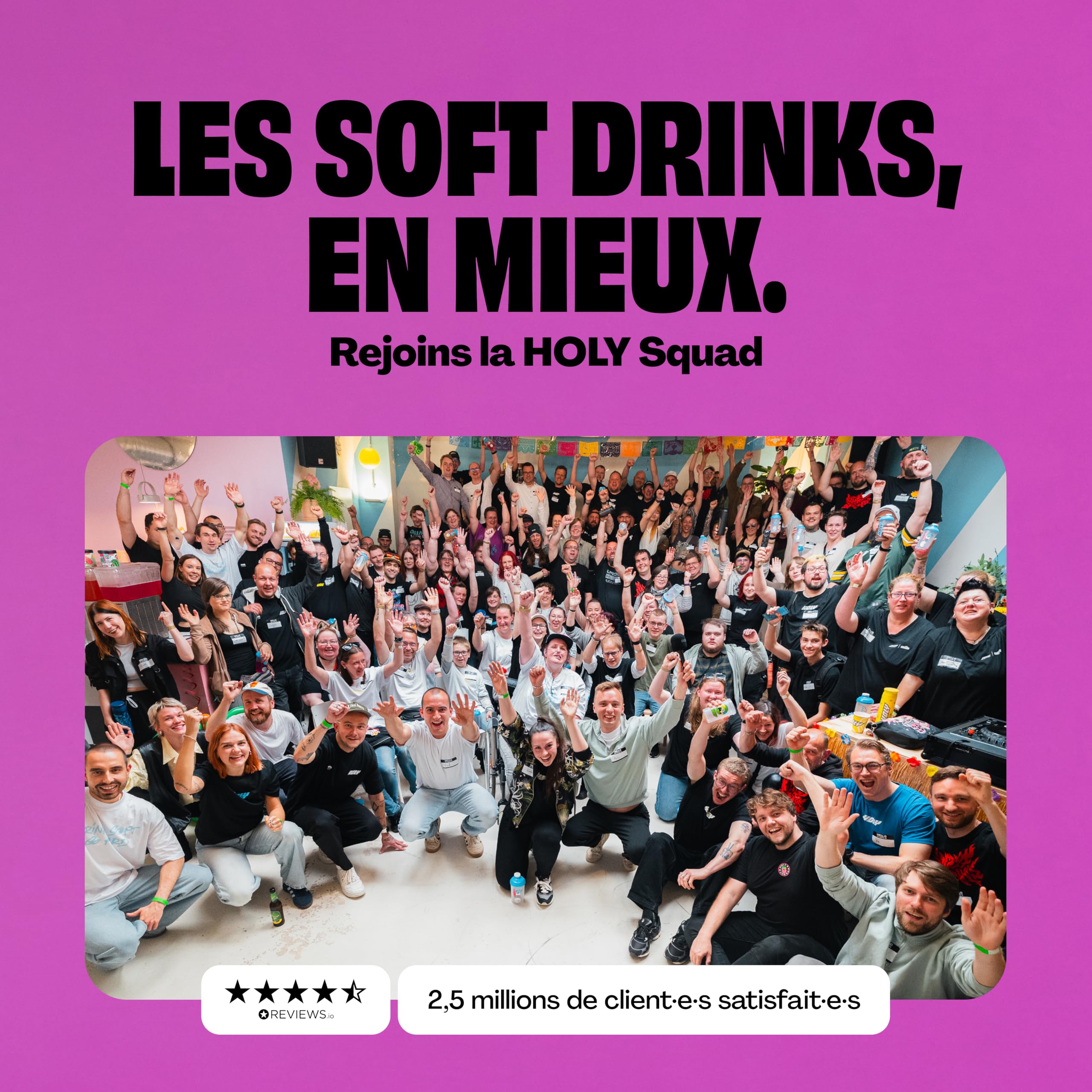 HOLY Iced Tea Kit de démarrage - Thé glacé sans sucre | 2x7 portions au goût naturellement fruité | avec antioxydants | Vegan, à base de vrai thé, arômes de fruits 100% naturels