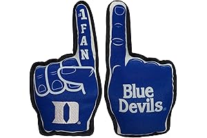 Pets First NCAA Duke Blue Devils #1 Fan Dog Chew Toy