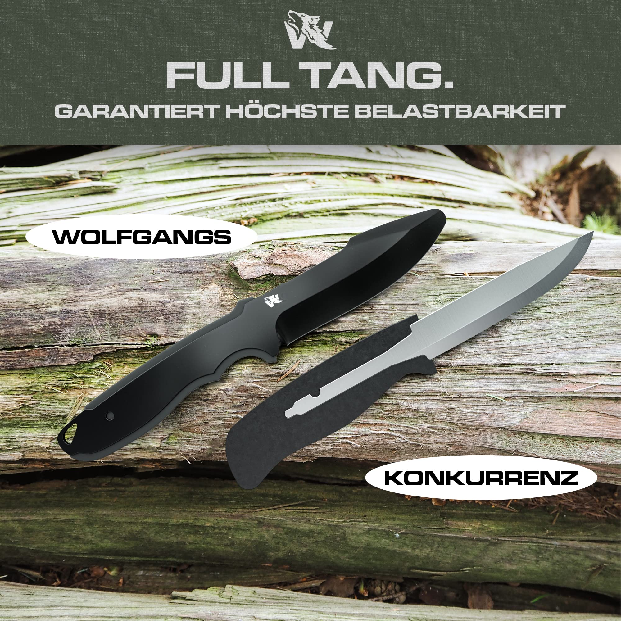 Wolfgangs W-KIDS Schnitzmesser Mit Süßem Führerschein - Outdoor Kinder Messer Set Mit Scheide Und Feuerstahl - Das Erste Große Abenteuer