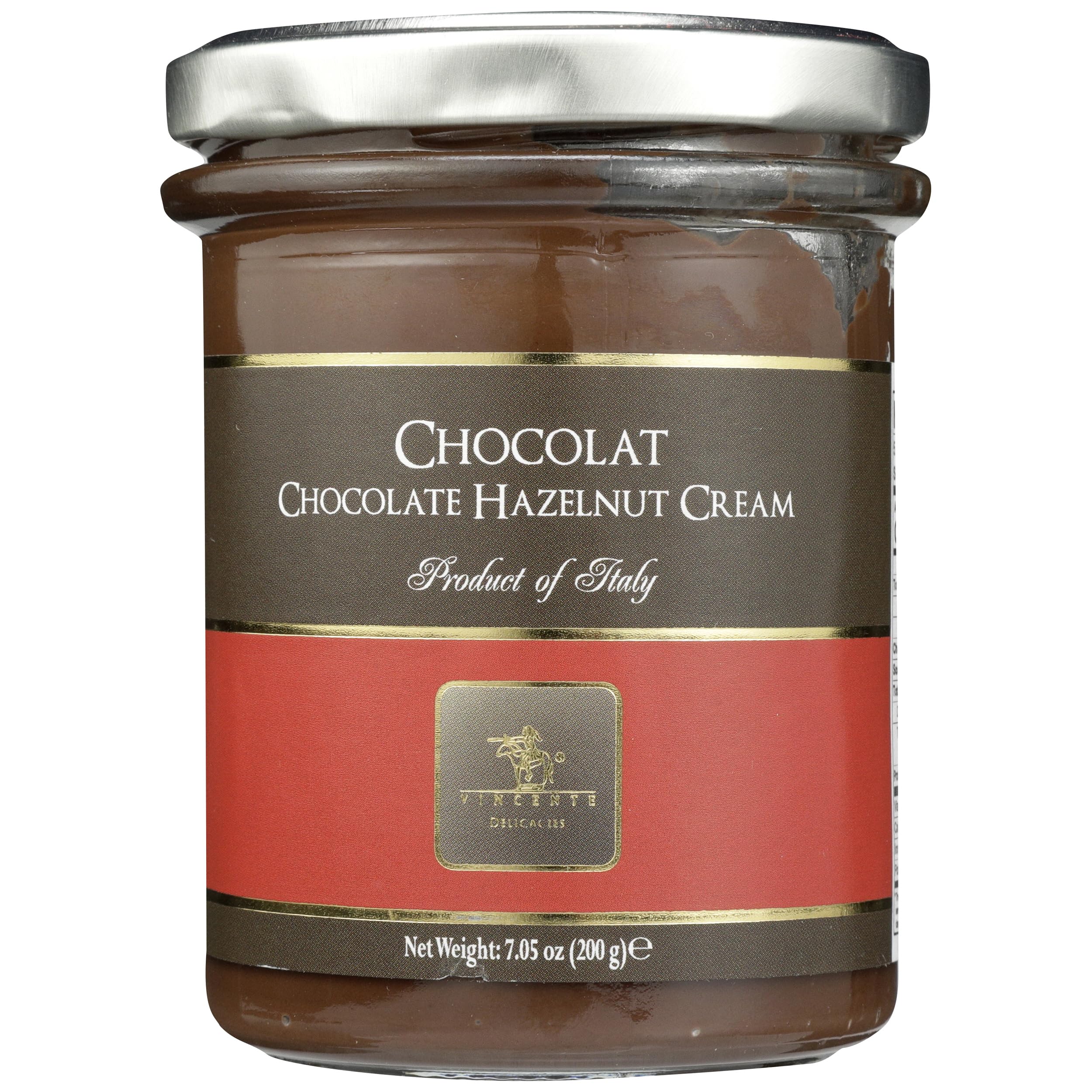Vincente Delicacies Chocolate Hazelnut Cream, 7.05 Oz