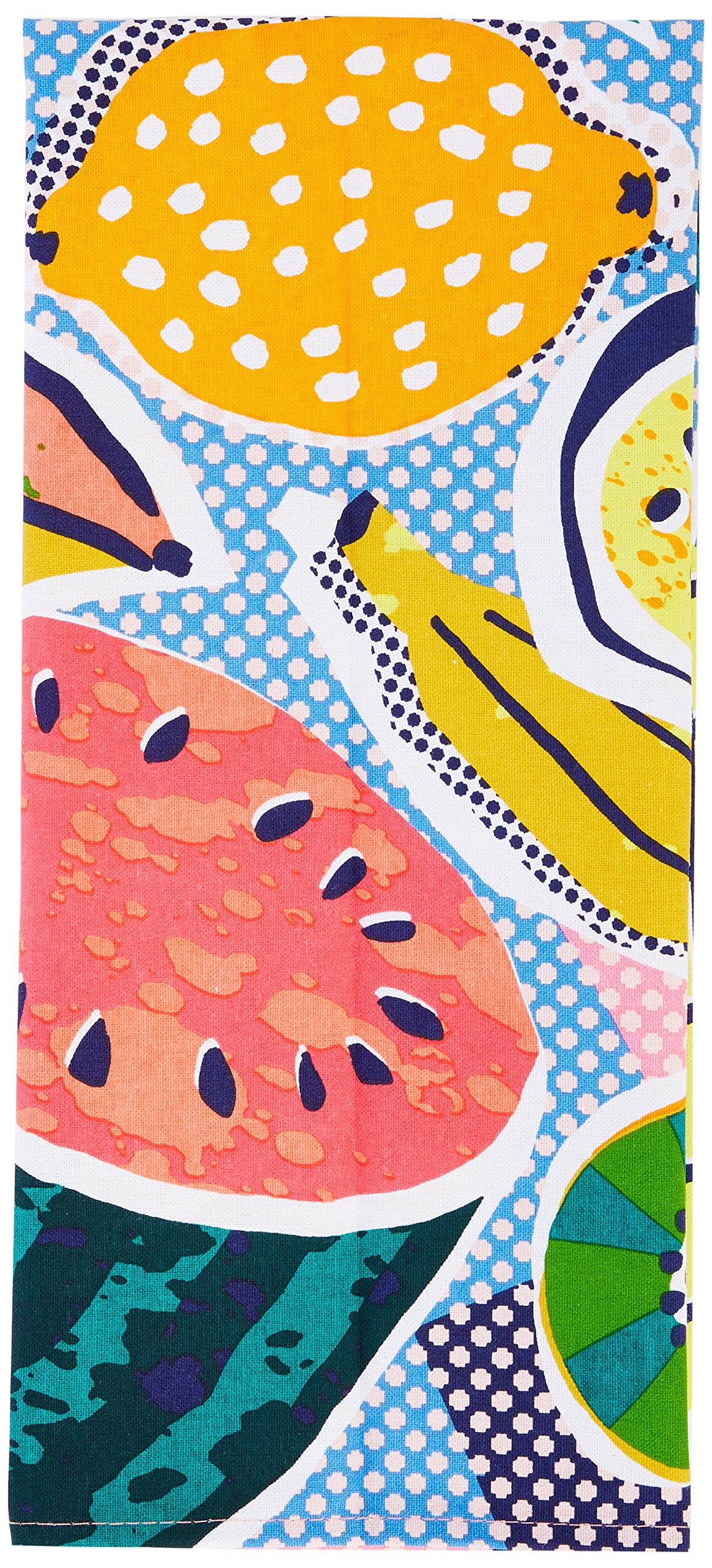 Ulster Weavers Multicolour Cotton Tea Towel - Tropical Fruits (100% Cotton, )