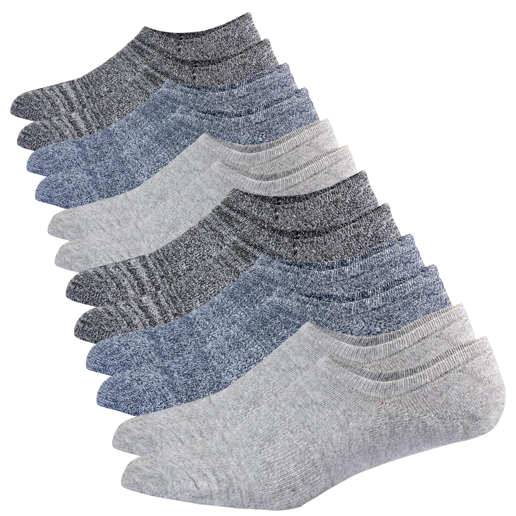 Mens No Show Socks Cotton Low Cut Ankle Short Casual Socks Men With Grips