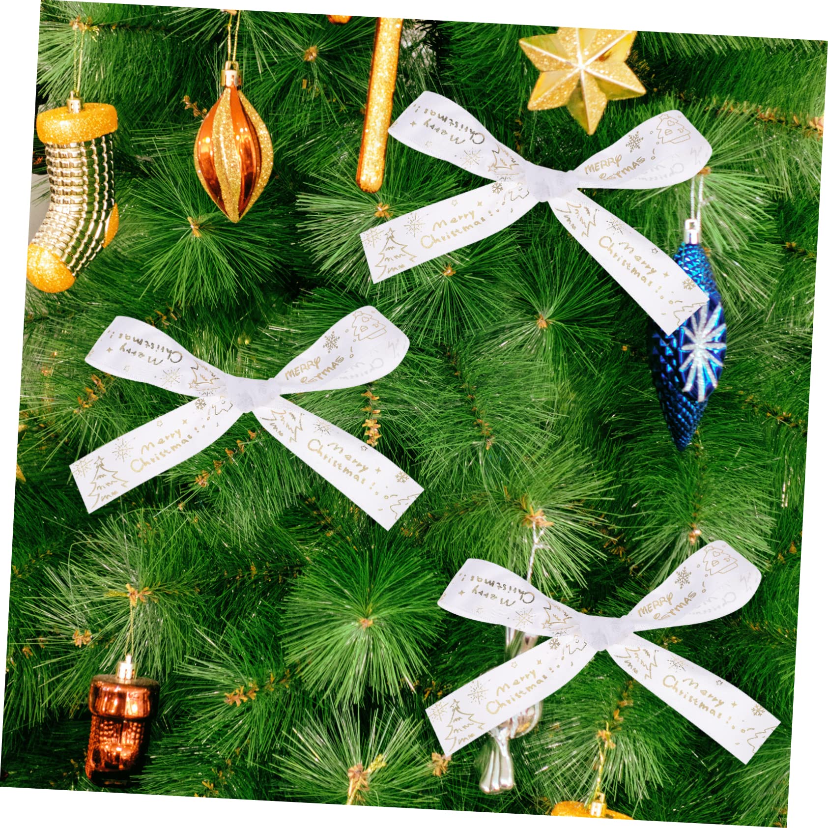 SHINEOFI 5 Di Nastri Natalizi Per Confezioni Decorazioni Natalizie Fiocchi Decorativi Per Confezioni