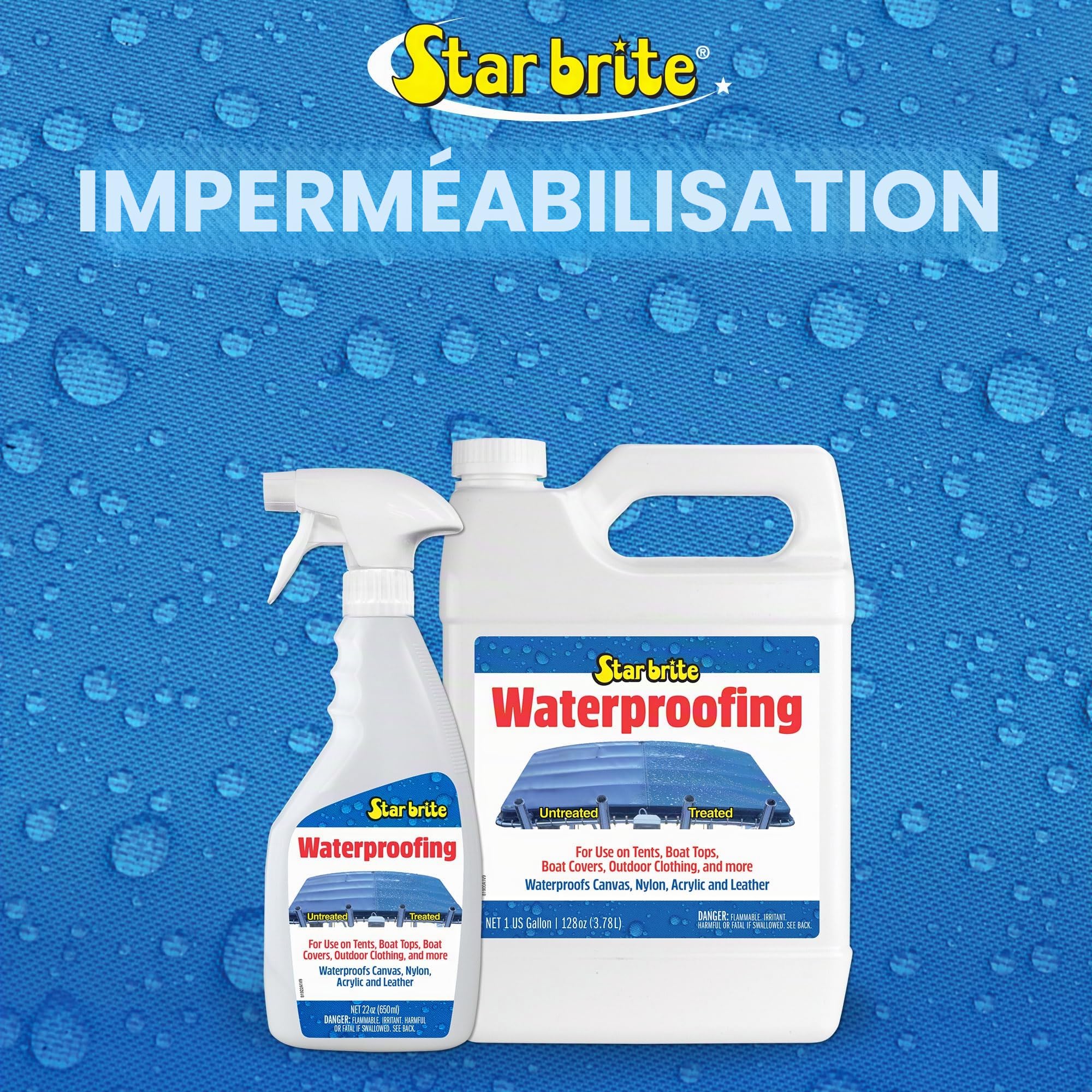 Star Brite Spray imperméabilisant, imperméabilisant + anti-taches + protection UV