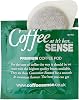 Coffee Sense Medium Roast ESE 44mm Coffee Pods, Pack of 50, Colombian Supremo, Espresso Machine, 50 Count