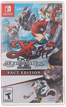 Amazon Com Ys Ix Monstrom Nox Pact Edition Nintendo Switch Koei Tecmo America Corpor Everything Else