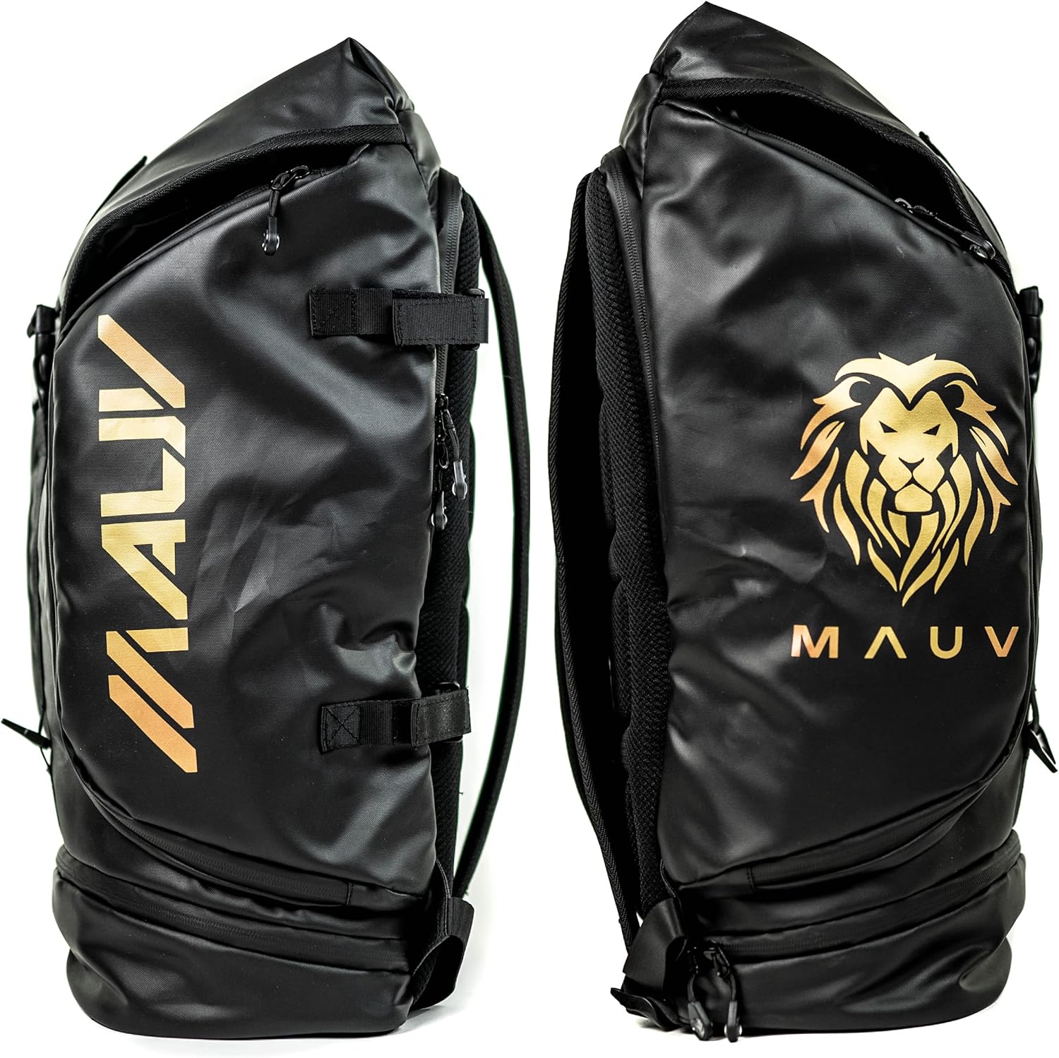 Large Lacrosse Bag - Lacrosse Backpack - Holds All Lacrosse or Field Hockey Equipment with Two Stick Holders and Separate Cleats Compartment. Black : Sports & Outdoors