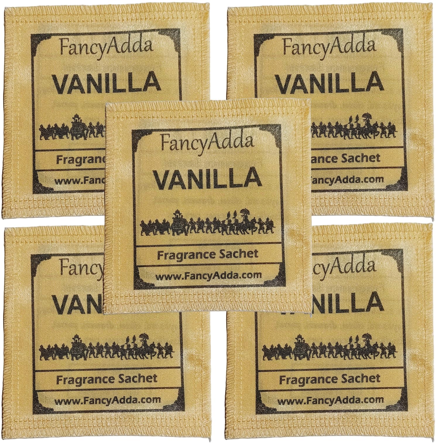 Fancyadda Vanilla Fragrance Sachet - Pack of 5 (B0D1VQGN1S) Amazon Price History, Amazon Price Tracker