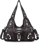 Angelkiss Purses and Handbags Hobo Shoulder Bags Top-Handle Totes Crossbody Purses for Women