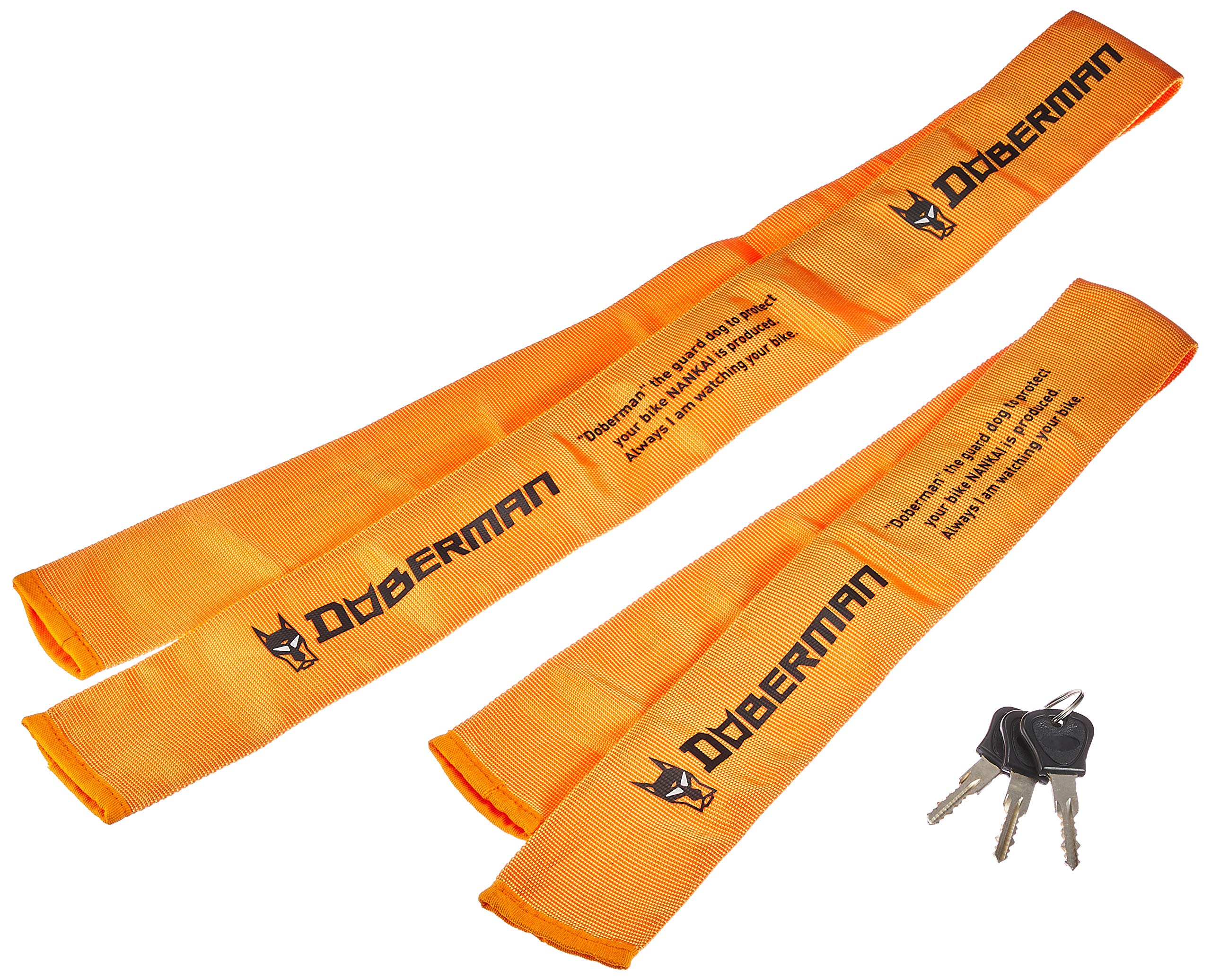 HIKAKIN愛用。ドーペルマン Amazon | ドーベルマン(DOBERMAN) 1本の鍵で2本をロック!! 繋げれば2m
