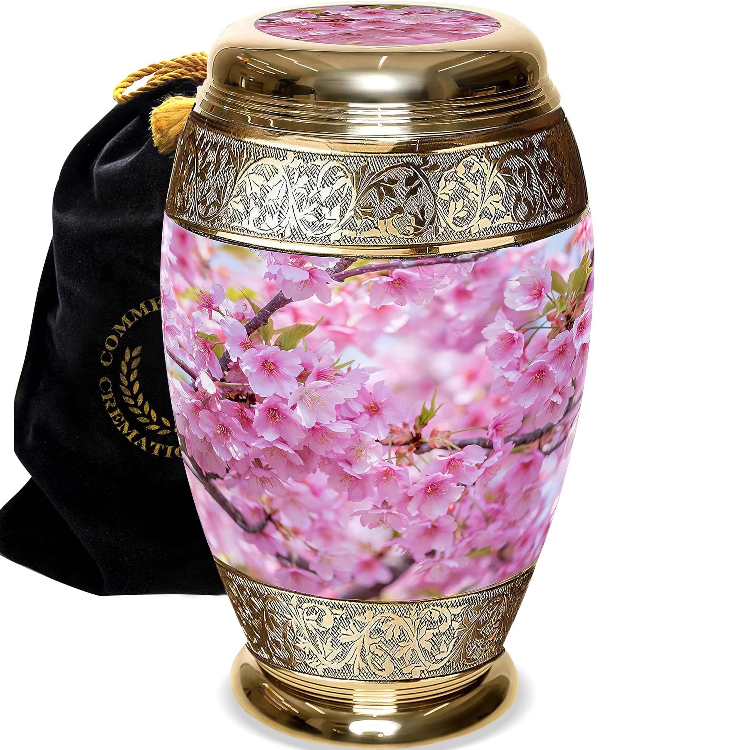 Oro   Oro  Urne Commemorative A Forma Di Rosa Per Ceneri Umane Urna Commemorativa A Medaglione Lunga~p132461693