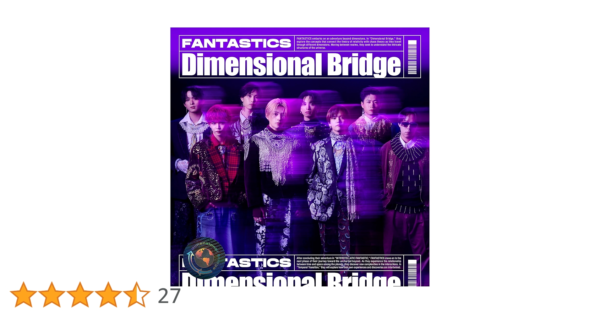 Dimensional Bridge / IF-THE FINAL- セット Amazon.co.jp: Dimensional Bridge(ミニAL+DVD) - FANTASTICS