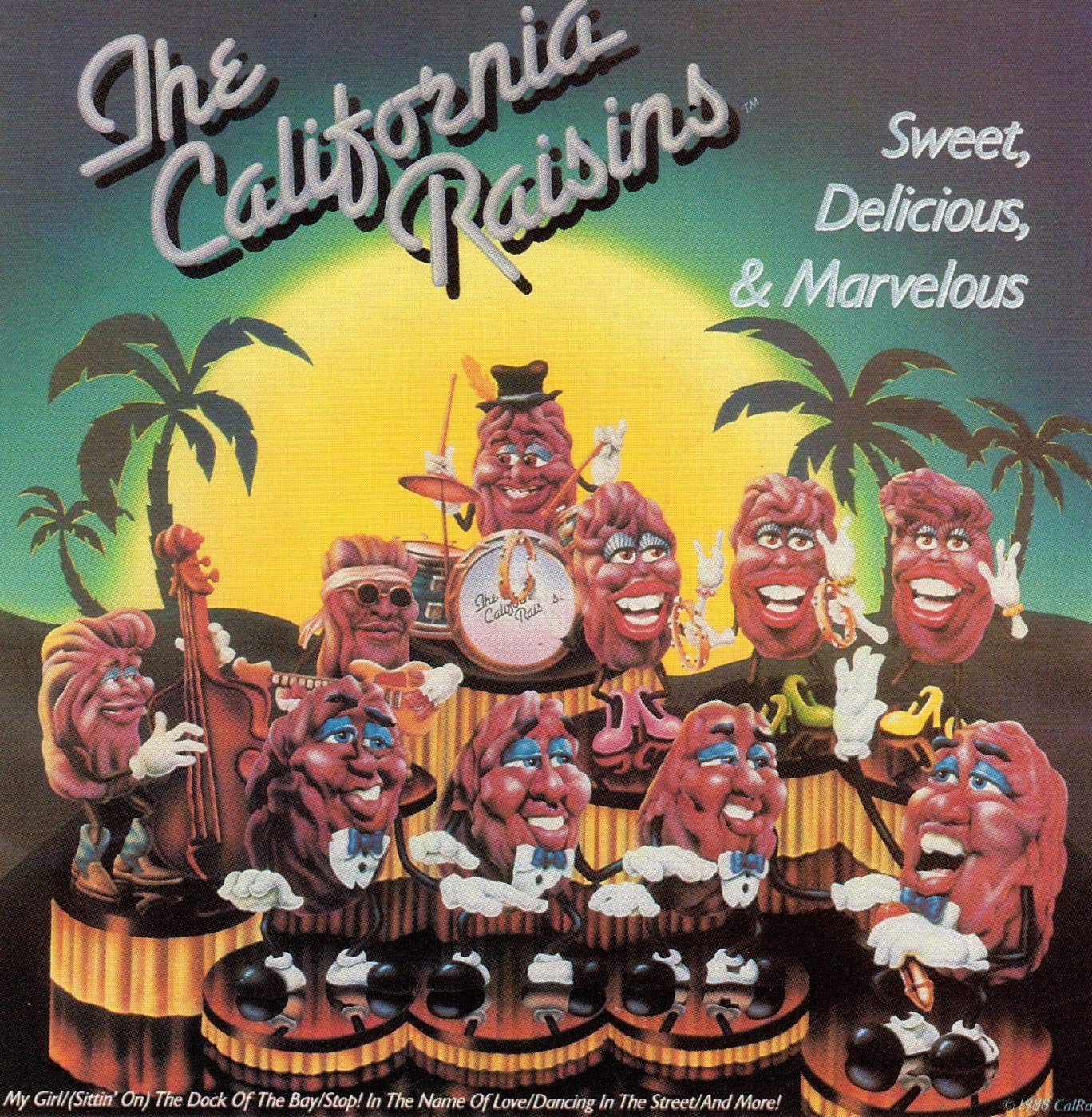 Sweet, Delicious [Audio CD] California Raisins