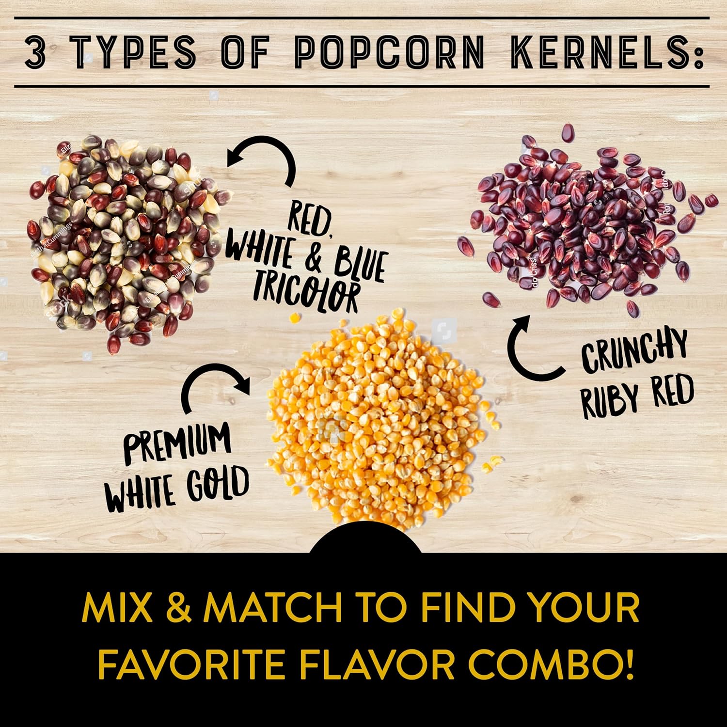 Movie Night corn Set – Includes 3 Gourmet corn