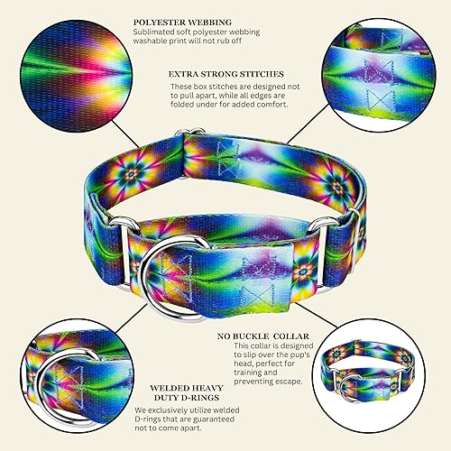 Miniatura 8 de Country Brook Petz - Collar de perro Martingala - Colección Groovy