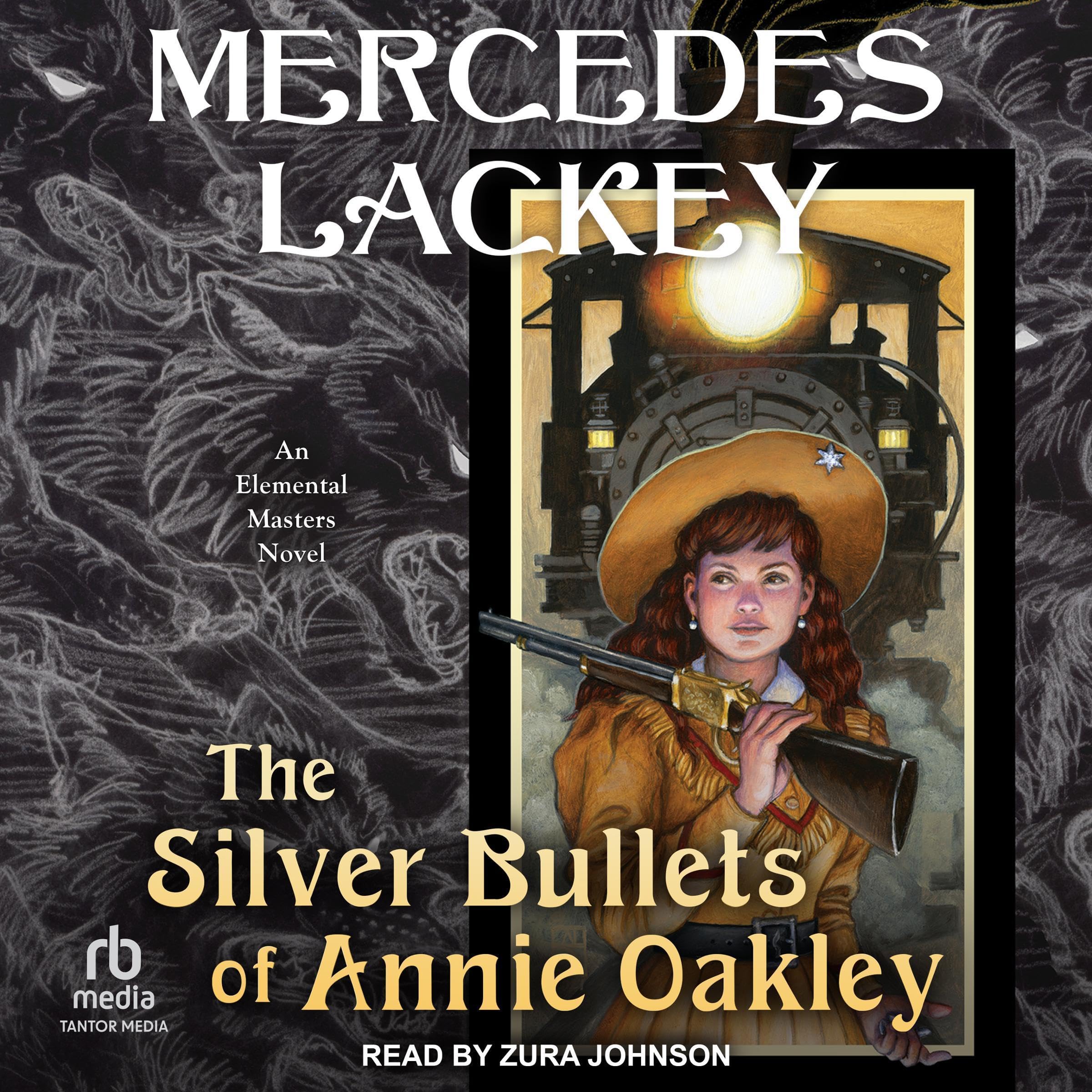 Cover art for The Silver Bullets of Annie Oakley: An Elemental Masters Novel