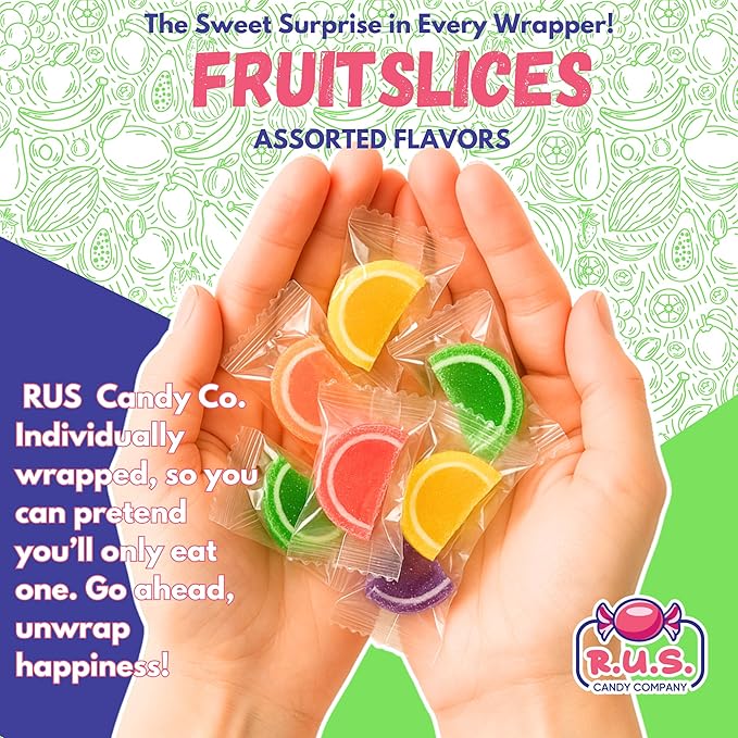 RUS Candy Company Classic Fruit Slices – 1 Lb miniatura 6