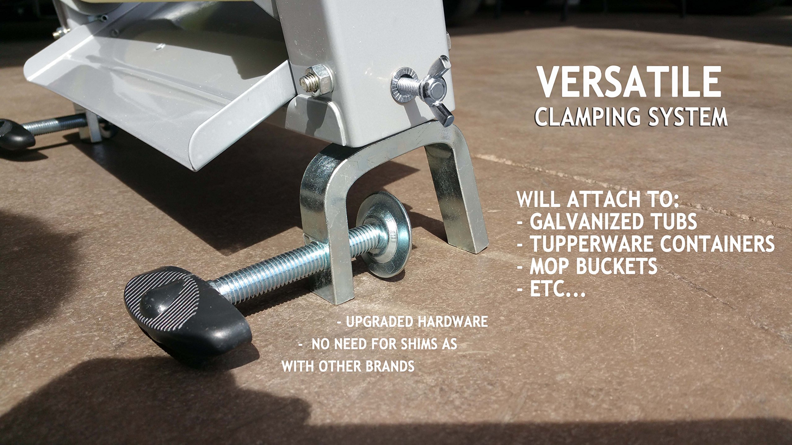 Calliger Clothes Wringer Better Moisture Removal than Portable Washing Machine / Portable