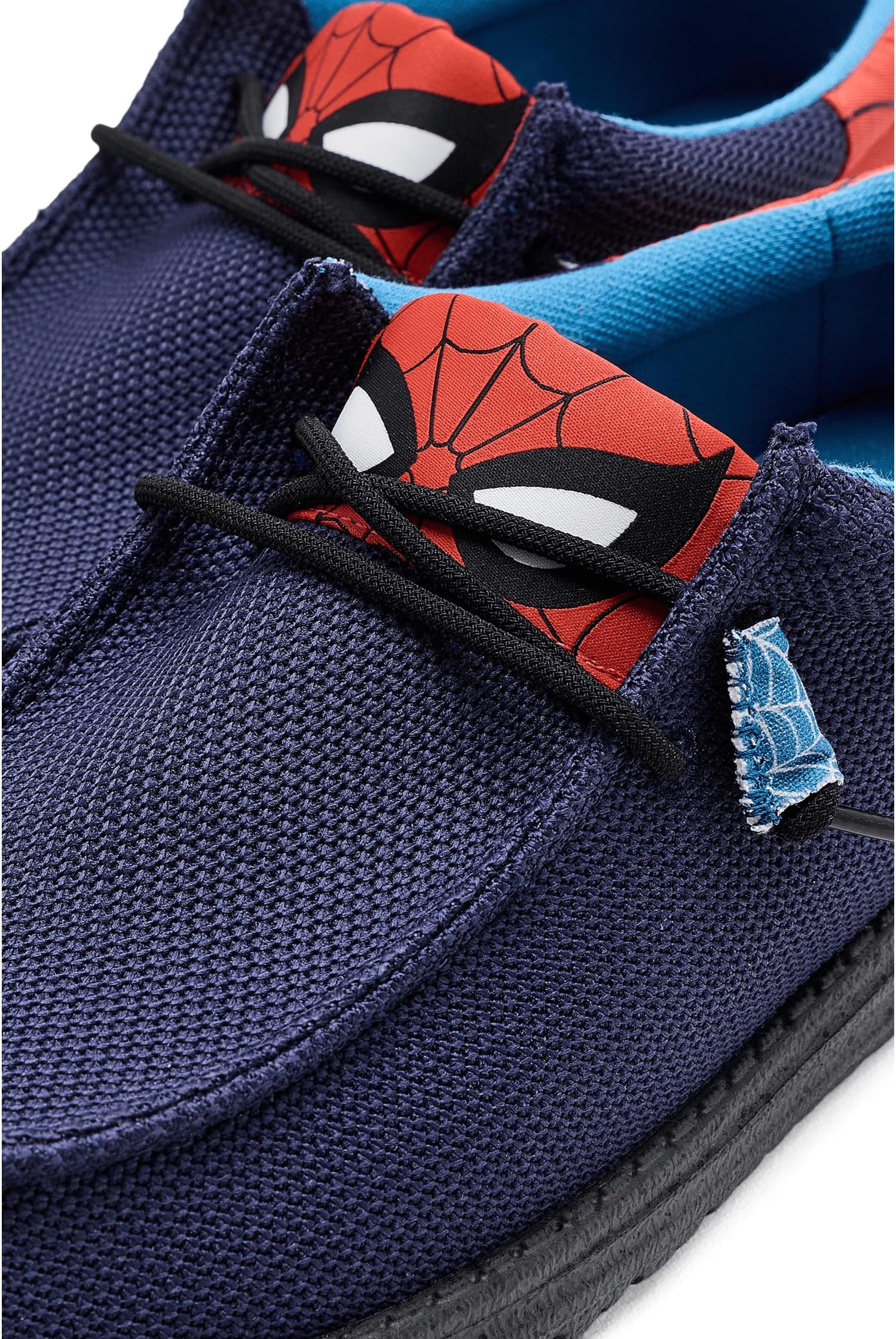 NEW Hey Dude Spider-Man Wally Men\'s Slip In Shoes Men\'s Sz 11 In Hand NIB HEYDUDE Wally Funk Spider-Man Slip-On - Men main image 4