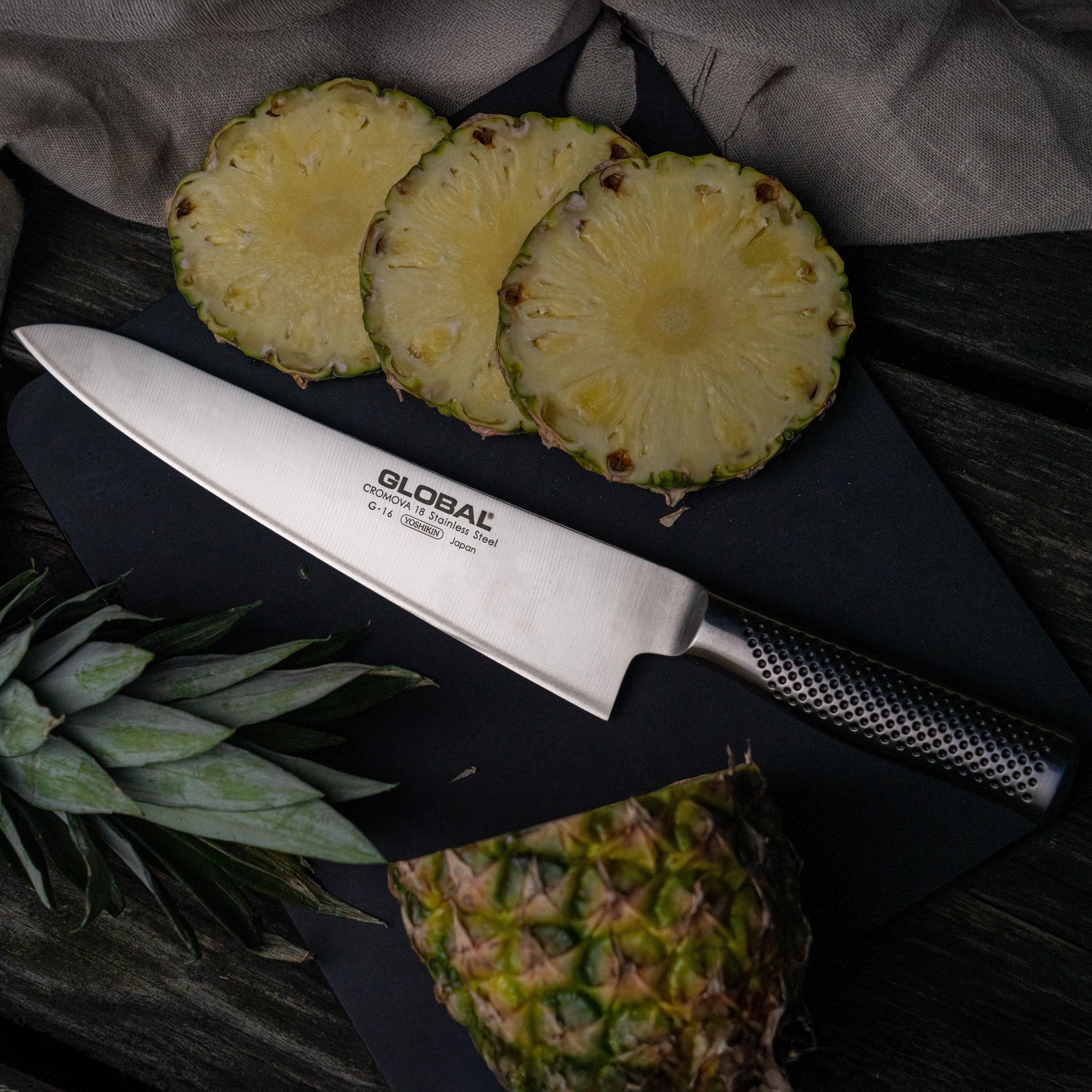 Global Premium Japanese CROMOVA Steel 9.5-Inch Cooks Knife