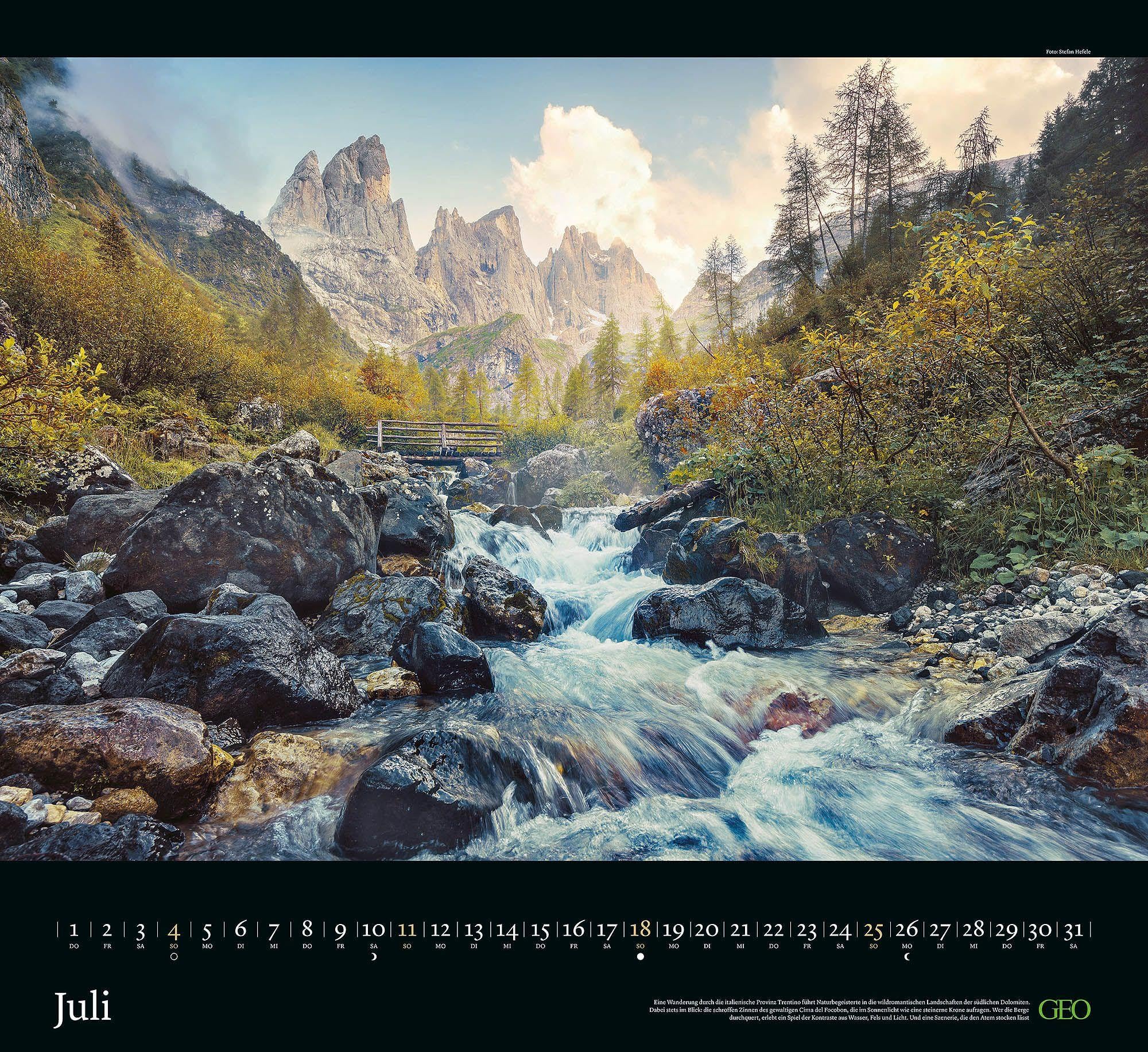 GEO Klassiker: Traumpfade 2027: Wandkalender 66x55 cm mit 12 Naturfotografien, deutschem Kalendarium und Spiralbindung | Wandkalender 66x55 cm mit 12 Naturfotografien, deutschem Kalendarium und Spiralbindung