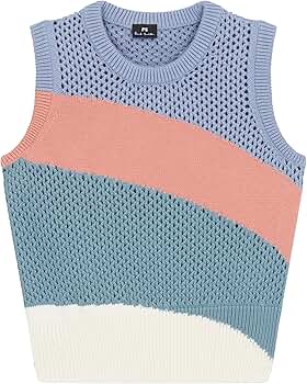 トップス 90s Paul Smith linen vest Women's Ivory Linen Vest Top