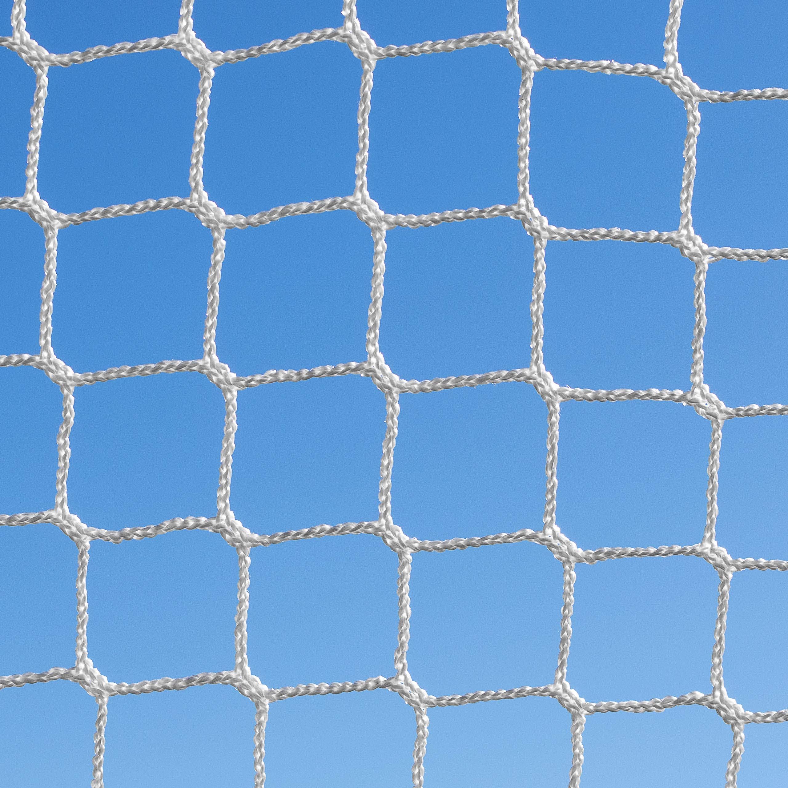 FORZA Gaelickie bramki do piłki nożnej i Hurling | 20 cm x 15 m, 10 stóp x 18 m, 12 ft x 16 ft | Siatka odporna na warunki atmosferyczne i słupki bramkowe z uPCW | Słupki do bramki ogrodowej dla dzieci (10 stóp x 15 cm)